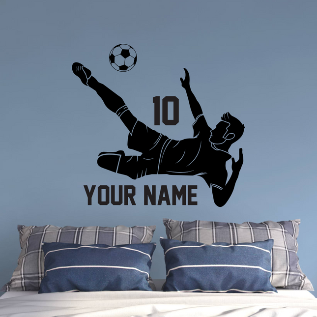 Legendary Kick – Personalized Soccer Decal