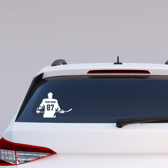Locker Room Energy – Custom Hockey Player Decal