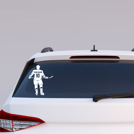 Game Ready – Personalized Hockey Wall Decal