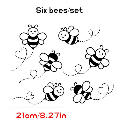 Adorable Honey Bee Wall Decals
