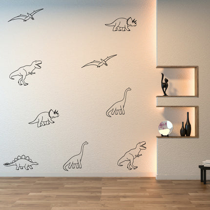 Dinosaur-Themed Wall Decal