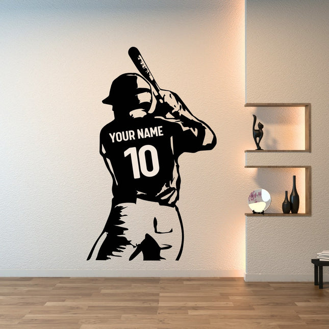 baseball wall decal
