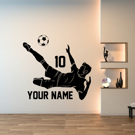Legendary Kick – Personalized Soccer Decal