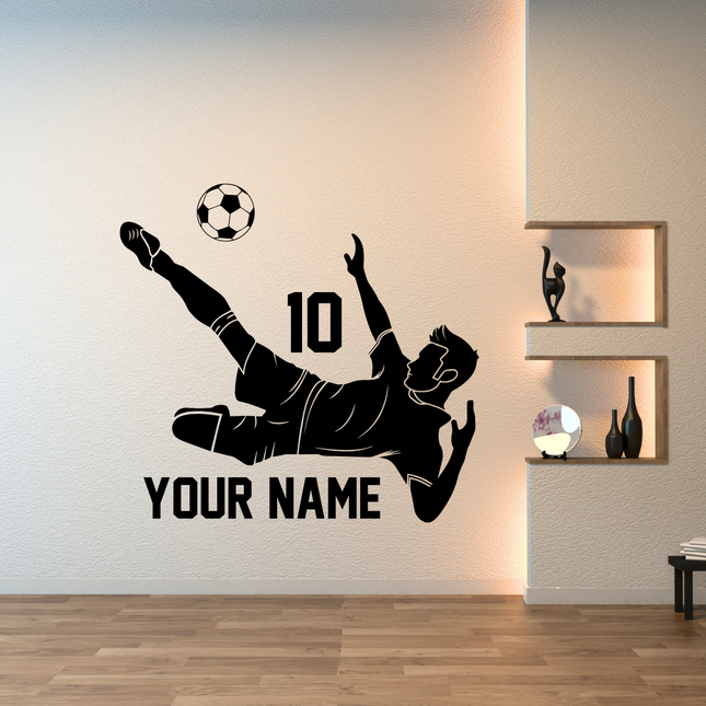 Legendary Kick – Personalized Soccer Decal