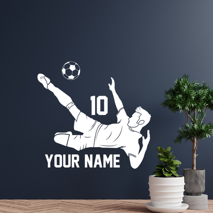 Legendary Kick – Personalized Soccer Decal