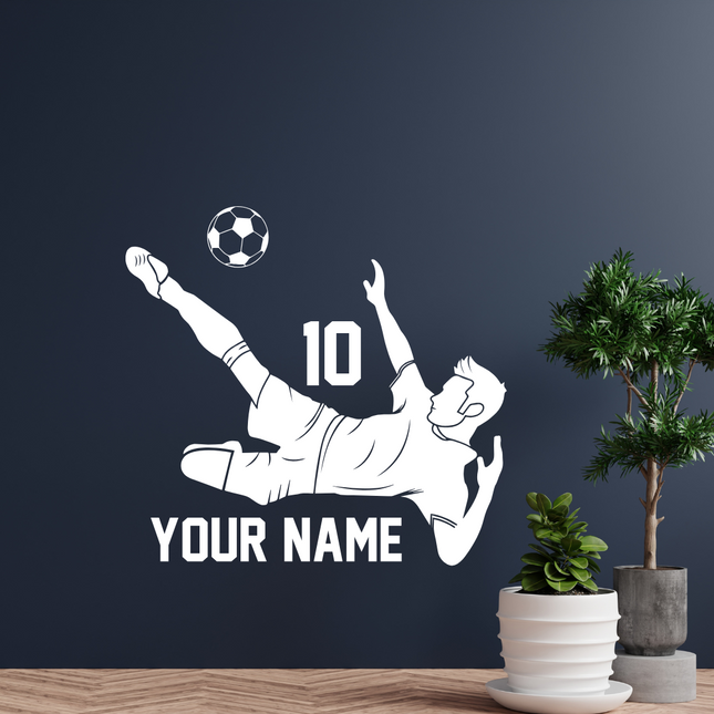 Legendary Kick – Personalized Soccer Decal