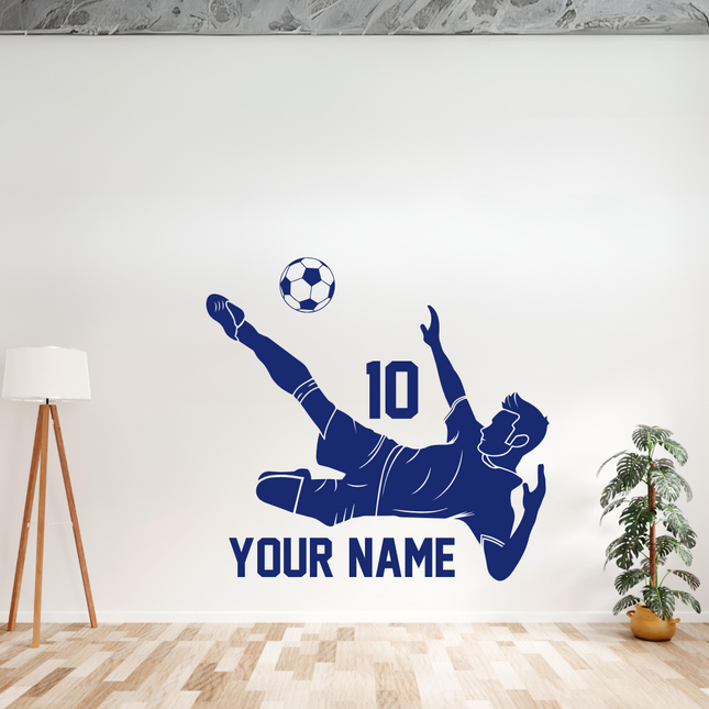 Legendary Kick – Personalized Soccer Decal