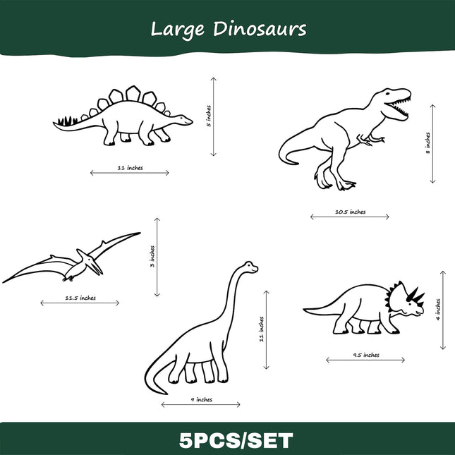 Dinosaur-Themed Wall Decal