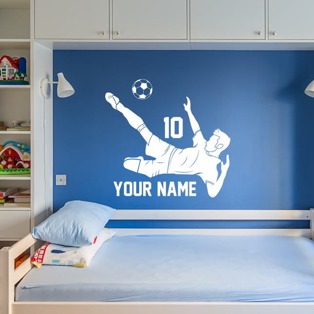 Legendary Kick – Personalized Soccer Decal