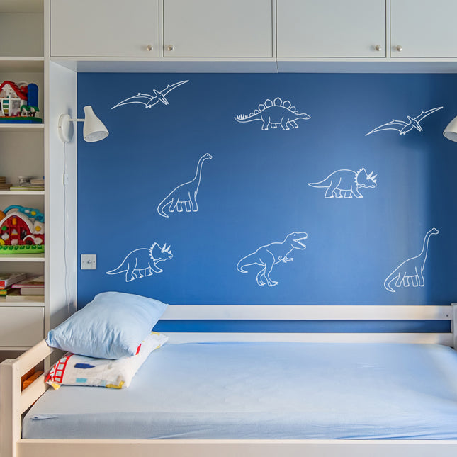 Dinosaur-Themed Wall Decal