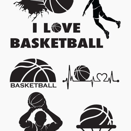 basketball wall decals
