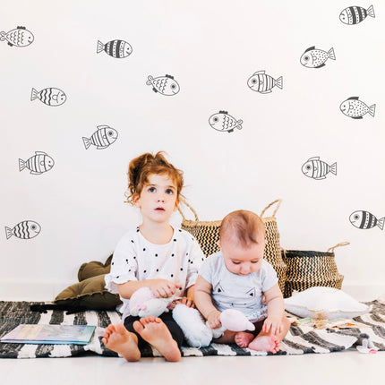 Cute Fish Wall Decals