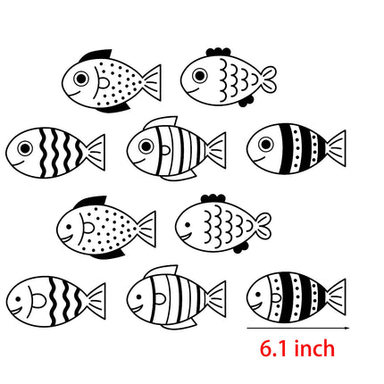 Cute Fish Wall Decals
