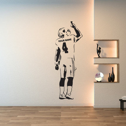 Football Hero Celebration Decal