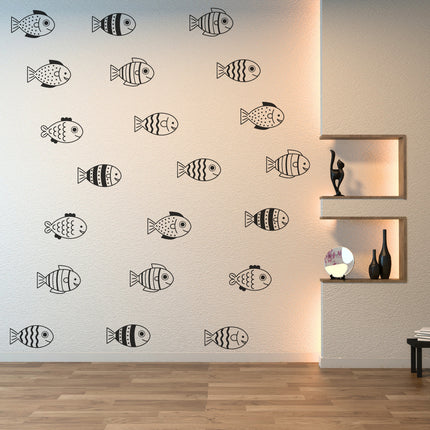 Cute Fish Wall Decals