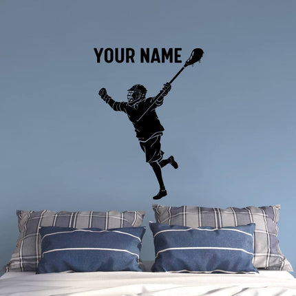 Winning Moment Lacrosse Decal – Personalized with Name