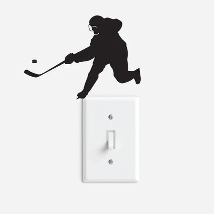 Hockey Sticker Pack – 6 Small Decals