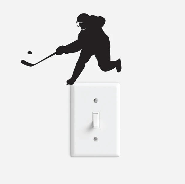 Hockey Sticker Pack – 6 Small Decals