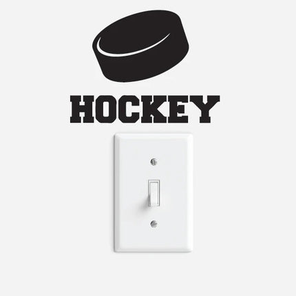 Hockey Sticker Pack – 6 Small Decals
