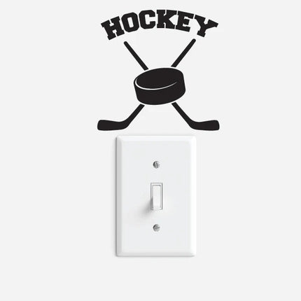 Hockey Sticker Pack – 6 Small Decals