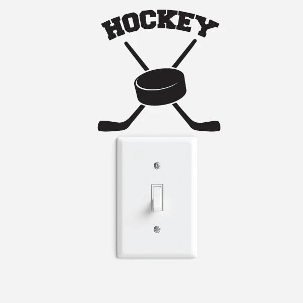 Hockey Sticker Pack – 6 Small Decals