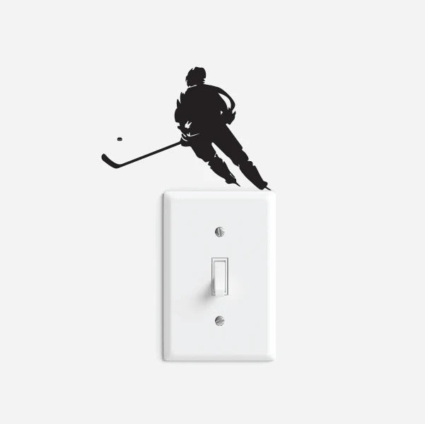 Hockey Sticker Pack – 6 Small Decals