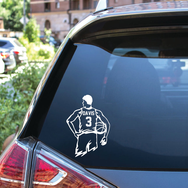 basketball car decal