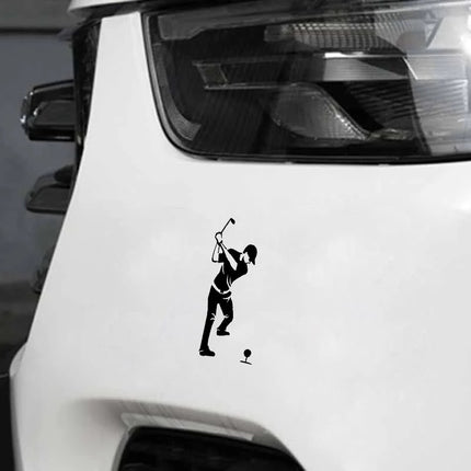 Pure Swing Golf Silhouette Decal